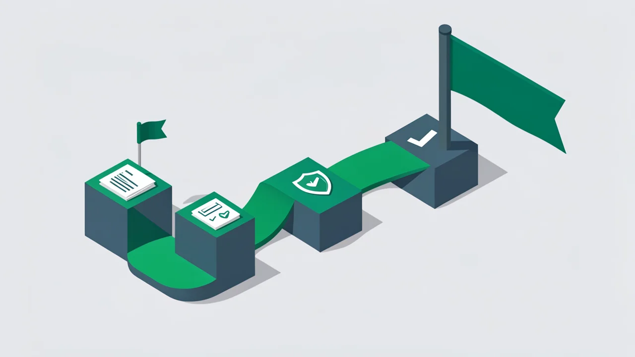 NIS2 compliance roadmap illustration